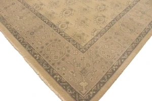 Beige Floral Transitional 8X10 Oriental Rug