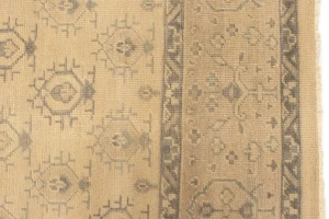 Beige Floral Transitional 8X10 Oriental Rug