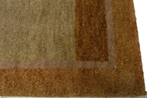 Beige & Rust Tribal 2'5X4'6 Indo-Gabbeh Oriental Rug