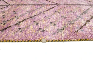 Pink Ivory Tribal 3X8 Indo-Gabbeh Oriental Runner Rug