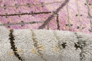 Pink Ivory Tribal 3X8 Indo-Gabbeh Oriental Runner Rug