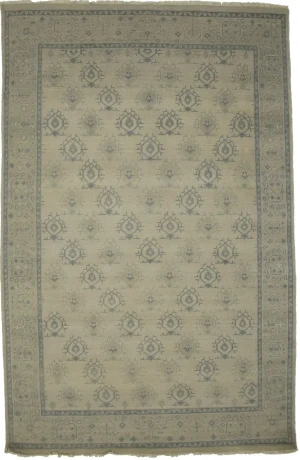 Allover Floral Transitional 6X9 Oriental Rug