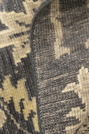 Brownish Gray Transitional Floral 8X10 Oriental Rug