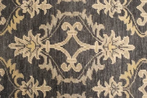 Brownish Gray Transitional Floral 8X10 Oriental Rug
