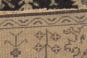 Charcoal Transitional Floral 6X9 Oriental Rug