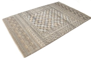High Low Relief 6X9 Modern Oriental Rug