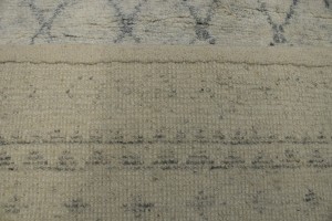 Cream Geometric Modern 8X10 Moroccan Style Oriental Rug