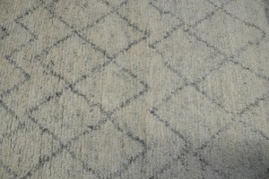Cream Geometric Modern 8X10 Moroccan Style Oriental Rug