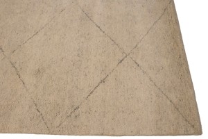 Cream/Beige Geometric Modern 6X9 Moroccan Style Oriental Rug