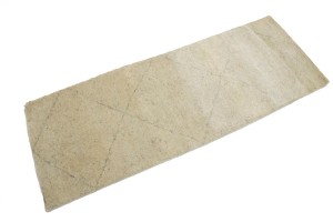 Beige Geometric Modern 2X5'5 Moroccan Style Oriental Rug