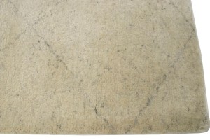 Beige Geometric Modern 2X5'5 Moroccan Style Oriental Rug