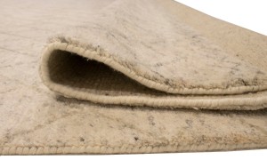 Beige Geometric 8X10 Moroccan Style Oriental Rug