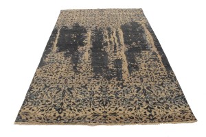 Multicolored Abstract 6X9 Modern Rug