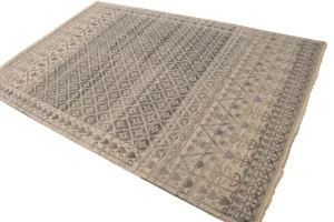 High Low Relief 6X9 Modern Oriental Rug