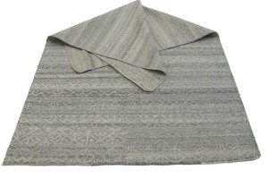 Greige Transitional Geometric 5X8 Oriental Rug
