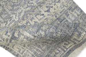 Cream Gray Geometric 2X3 Modern Oriental Rug