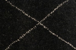 Black Geometric Modern 8X10 Moroccan Style Oriental Rug