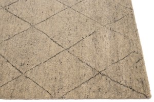Beige Geometric Modern 8X10 Moroccan Style Oriental Rug