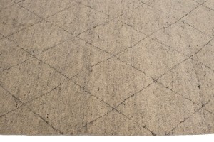 Beige Geometric Modern 8X10 Moroccan Style Oriental Rug
