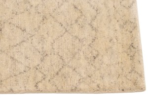 Beige Geometric Modern 2X3 Moroccan Style Oriental Rug