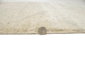Beige Geometric Modern 2X3 Moroccan Style Oriental Rug