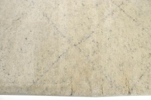 Beige Geometric Modern 2X3 Moroccan Style Oriental Rug