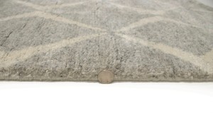 Greige Geometric Modern 2X3 Moroccan Style Oriental Rug
