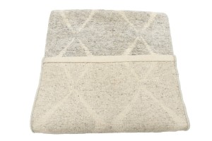 Greige Geometric Modern 2X3 Moroccan Style Oriental Rug