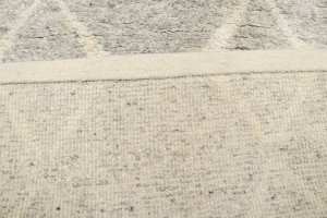 Greige Geometric Modern 2X3 Moroccan Style Oriental Rug