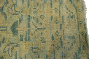 Green Transitional Floral 5X8 Oriental Rug