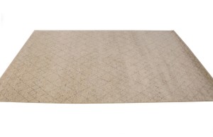 Beige Geometric Modern 6X9 Moroccan Style Oriental Rug