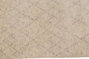 Beige Geometric Modern 6X9 Moroccan Style Oriental Rug