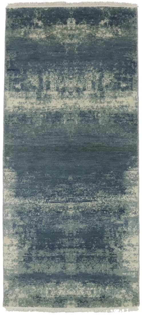 Multicolored Abstract 3X6 Modern Rug