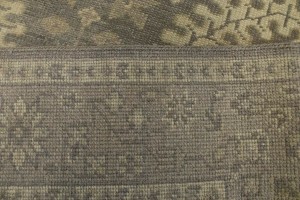 Brown Floral 5'7X8'5 Transitional Oriental Rug