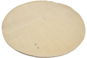 Oatmeal Tribal 6X6 Gabbeh Modern Round Rug