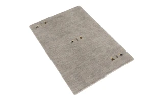Gray Tribal 2X3 Gabbeh Modern Rug