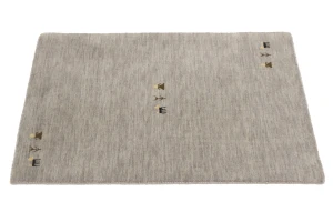Gray Tribal 2X3 Gabbeh Modern Rug