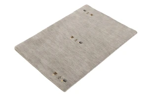 Gray Tribal 2X3 Gabbeh Modern Rug