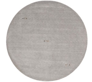 Gray Tribal 8X8 Gabbeh Modern Round Rug