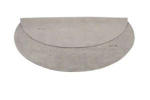 Gray Tribal 8X8 Gabbeh Modern Round Rug
