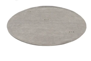 Gray Tribal 8X8 Gabbeh Modern Round Rug
