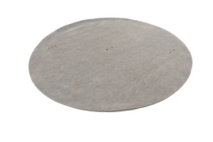 Gray Tribal 8X8 Gabbeh Modern Round Rug