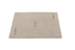 Greige Tribal 2X3 Gabbeh Modern Rug