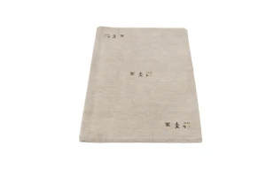 Greige Tribal 2X3 Gabbeh Modern Rug