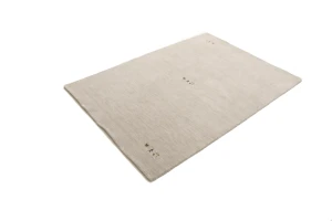 Greige Tribal 4X6 Gabbeh Modern Rug