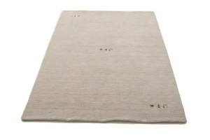 Greige Tribal 4X6 Gabbeh Modern Rug