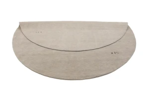 Greige Tribal 6X6 Gabbeh Modern Round Rug