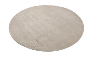 Greige Tribal 6X6 Gabbeh Modern Round Rug