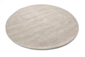 Greige Tribal 6X6 Gabbeh Modern Round Rug