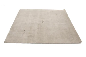 Greige Tribal 8X8 Gabbeh Modern Square Rug
